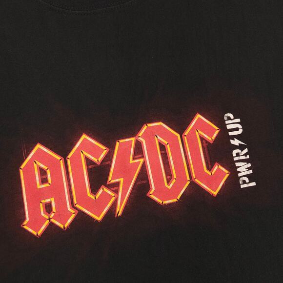 ACDC Band Crew Neck Short Sleeve Graphic T Shirt Mens Size Large L Black - Picture 4 of 9